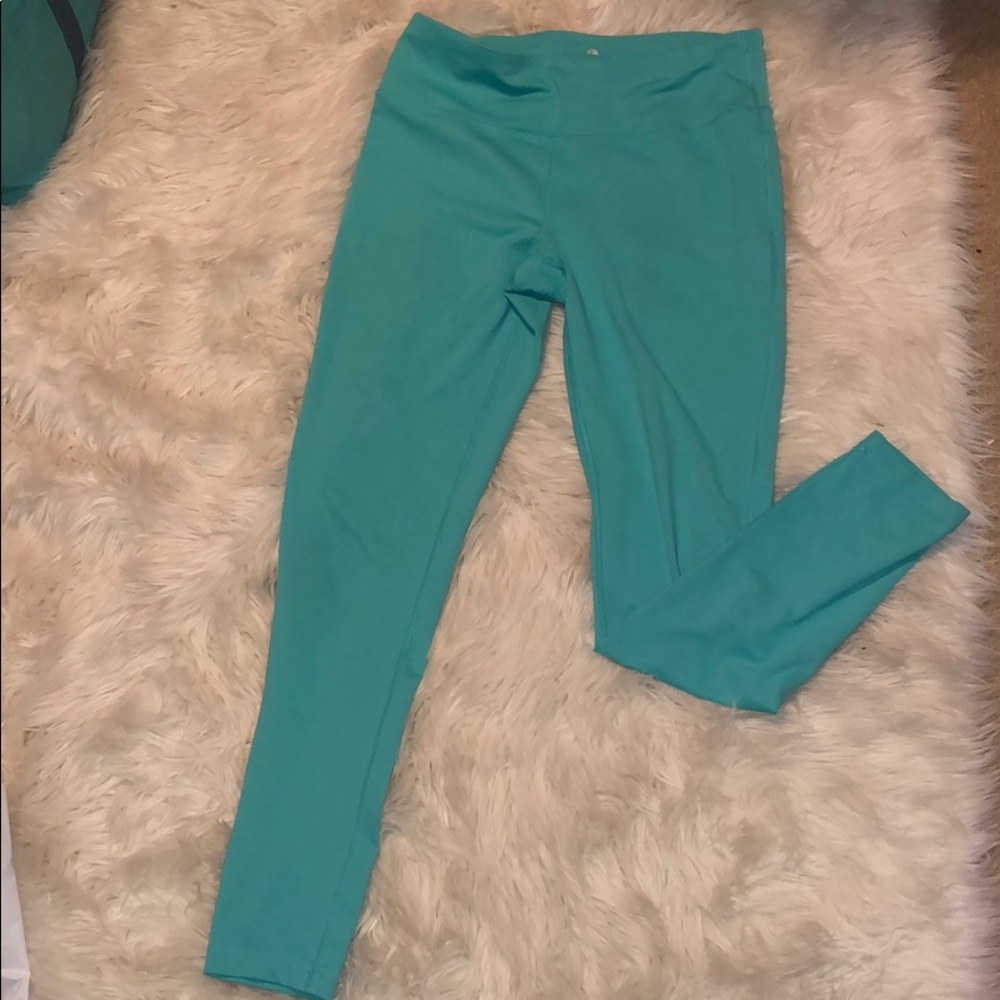 90 Degree By Reflex Teal/Aqua Blue Leggings 💙